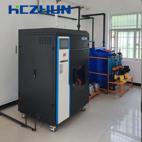 Hczhun Hccl ПЛК управления обеззараживанием воды на заводе генератор гипохлорита натрия с одобрением CE