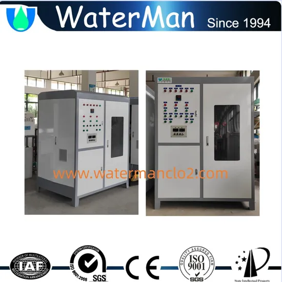 Генератор 10Л/Х Накло гипохлорита натрия морской воды электролитического разбавления